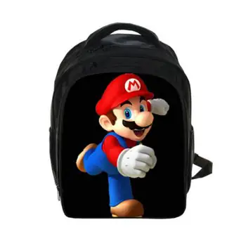 2018 New game Super Mario prints Backpack Students School Bag For Girls Boys Rucksack mochila Private customize
2018 New game Super Mario prints Backpack Students School Bag For Girls Boys Rucksack mochila Private customize
