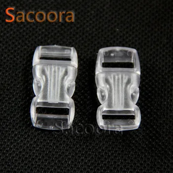 1000pcs/pack 3/8"(10mm) Contoured Side Release Mini Buckles For Paracord Survival Bracelet/Backpack Clear White
1000pcs/pack 3/8"(10mm) Contoured Side Release Mini Buckles For Paracord Survival Bracelet/Backpack Clear White
