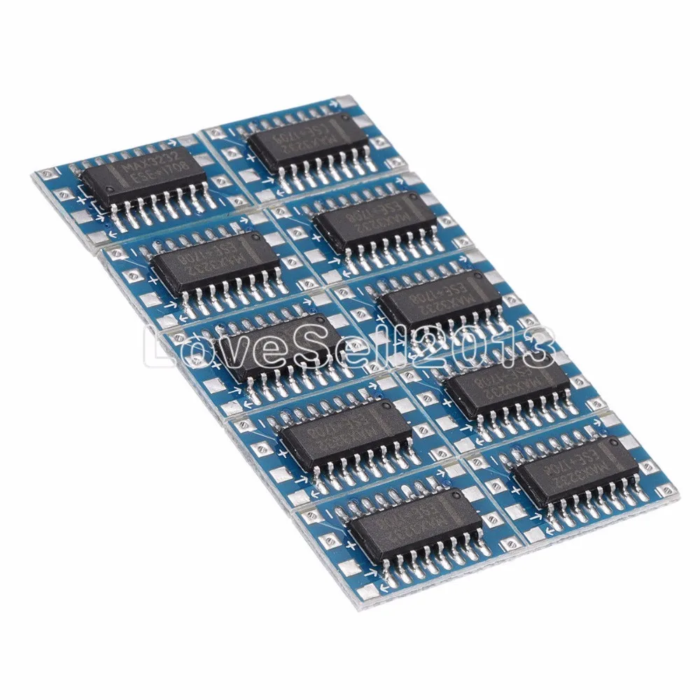 Плата модуля преобразователя с последовательным портом Mini RS232 на TTL MAX3232 115200bps, 10 шт.
Плата модуля преобразователя с последовательным портом Mini RS232 на TTL MAX3232 115200bps, 10 шт.
