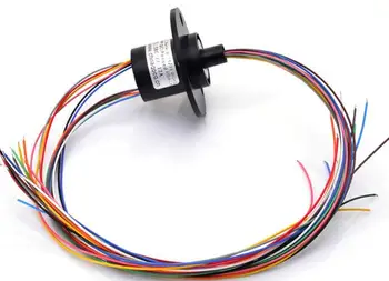 SRC-22-12A Capsule Slip Ring 12 Channel 2A Electric Collector Rings 360 Degree Infinite Rotation Sliprings
SRC-22-12A Capsule Slip Ring 12 Channel 2A Electric Collector Rings 360 Degree Infinite Rotation Sliprings