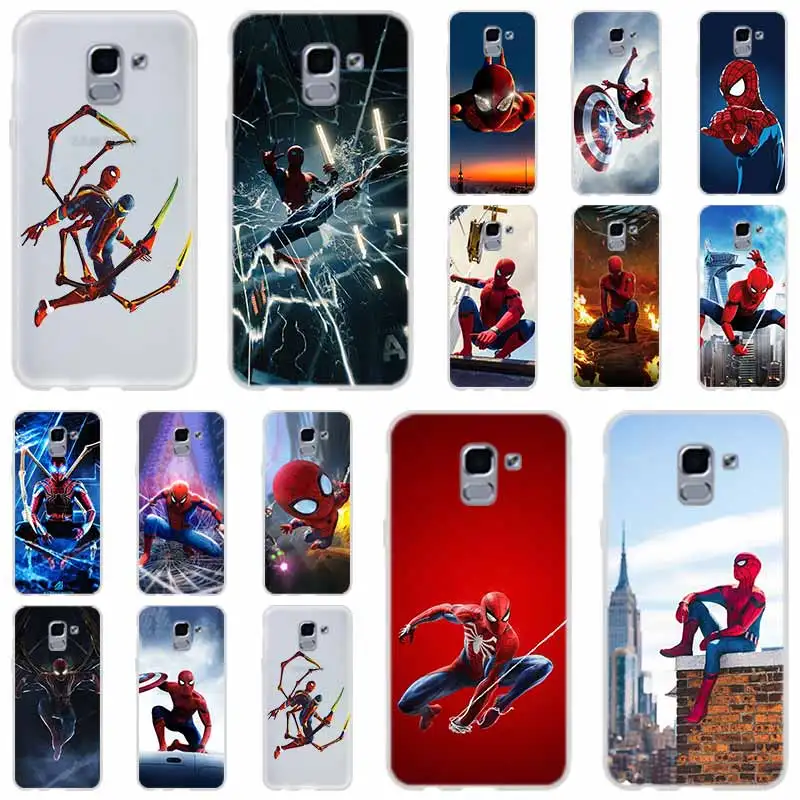 Marvel Comics Spider-Man For Phone Case Samsung Galaxy j6 J8 J7 J5 J3 J4 Plus 2018 2017 2016 J610 Prime Soft Silicone Coque
Marvel Comics Spider-Man For Phone Case Samsung Galaxy j6 J8 J7 J5 J3 J4 Plus 2018 2017 2016 J610 Prime Soft Silicone Coque