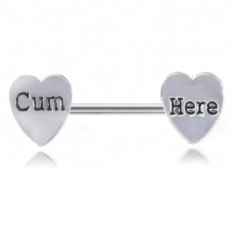 2PCS Trendy Stainless Steel Nipple Rings Piercing For Women Sexy Barbell Heart Nipple Rings Cover Jewelry Body Piercing
2PCS Trendy Stainless Steel Nipple Rings Piercing For Women Sexy Barbell Heart Nipple Rings Cover Jewelry Body Piercing