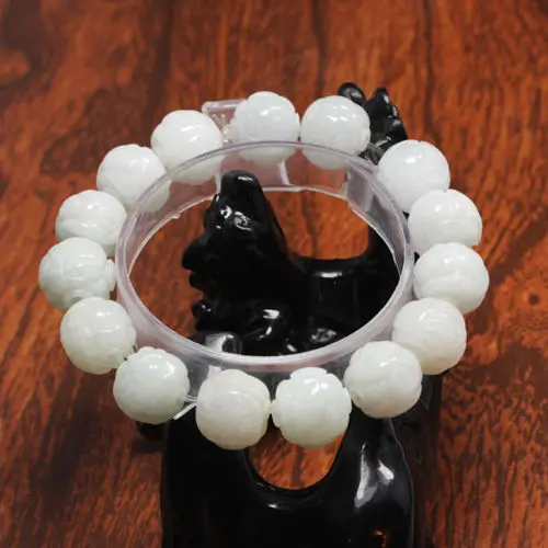 shitou 00854 Hand-Carved Beads Certified Grade A Natural Jadeite Jade Gems Bracelet Bangle
shitou 00854 Hand-Carved Beads Certified Grade A Natural Jadeite Jade Gems Bracelet Bangle