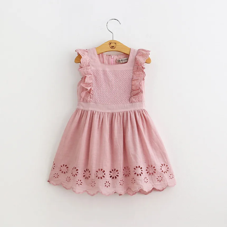 Summer Dress Kids Girl Clothing 2019 New Fashion Hollow Out Party Dress Sleeveless Princess Vestidos Cotton Girls Sundress Z491
Summer Dress Kids Girl Clothing 2019 New Fashion Hollow Out Party Dress Sleeveless Princess Vestidos Cotton Girls Sundress Z491