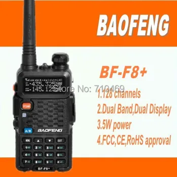 DHL Freeshipping+2 sets baofeng walkie talkie baofeng bf-f8+ handheld dual-band uhf vhf radio station portable ham radio bf f8+
DHL Freeshipping+2 sets baofeng walkie talkie baofeng bf-f8+ handheld dual-band uhf vhf radio station portable ham radio bf f8+