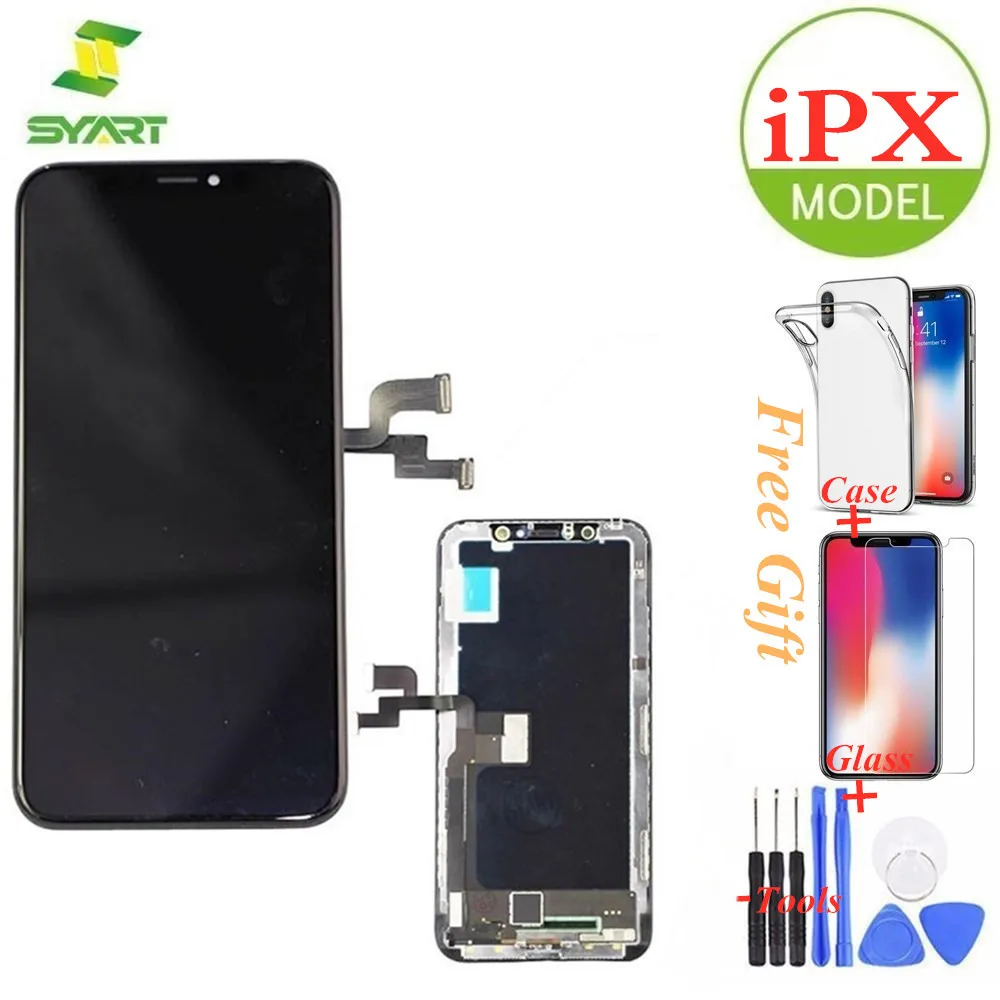 For iPhone X GX OLED LCD Display Touch Screen No Dead Pixel Digitizer Assembly Replacement For iPhone X XS Max XR AMOLED Screen
For iPhone X GX OLED LCD Display Touch Screen No Dead Pixel Digitizer Assembly Replacement For iPhone X XS Max XR AMOLED Screen