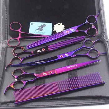 NEW 8inch Pet grooming scissors sets,pet scissors,STRAIHT & 2 THINNING & CURVED scissors 4pcs/ set
NEW 8inch Pet grooming scissors sets,pet scissors,STRAIHT & 2 THINNING & CURVED scissors 4pcs/ set