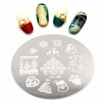 Japanese and Korean nail stickers new Christmas pattern jewelry transfer plate
Japanese and Korean nail stickers new Christmas pattern jewelry transfer plate