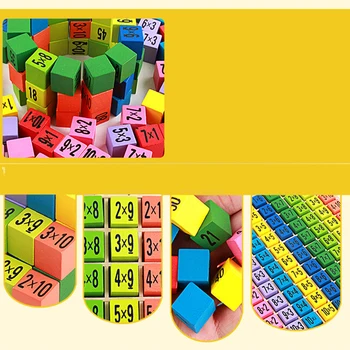 Baby Colorful Wooden Multiplication Table Infant Math Figure Blocks Toys for Early Education Baby Toys
Baby Colorful Wooden Multiplication Table Infant Math Figure Blocks Toys for Early Education Baby Toys