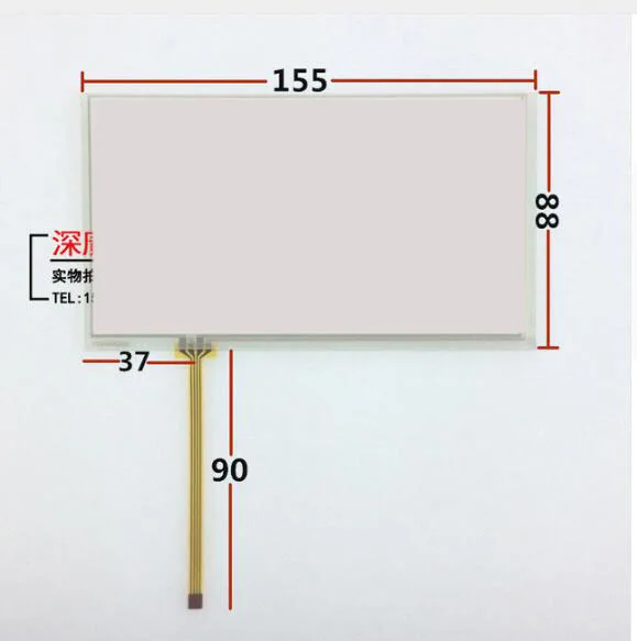 6.2 inch touch screen HSD062IDW1 vehicle DVD navigation general screen handwriting screen 155*88
6.2 inch touch screen HSD062IDW1 vehicle DVD navigation general screen handwriting screen 155*88
