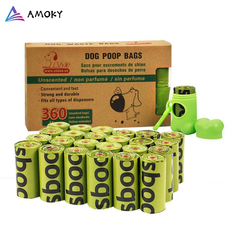 24 Rolls 360 Pcs Pet Supply Poop Bag Garbage Bag Degradable Biodegradable Friendly Portable Pickup Dispenser Rounded For Dog Cat
24 Rolls 360 Pcs Pet Supply Poop Bag Garbage Bag Degradable Biodegradable Friendly Portable Pickup Dispenser Rounded For Dog Cat