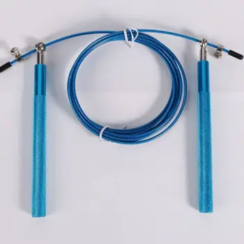 Jump Rope Fitness Equipment Adjustable Speed Ball Bearing Aluminum Handle Stainless Steel Cable Skipping
Jump Rope Fitness Equipment Adjustable Speed Ball Bearing Aluminum Handle Stainless Steel Cable Skipping