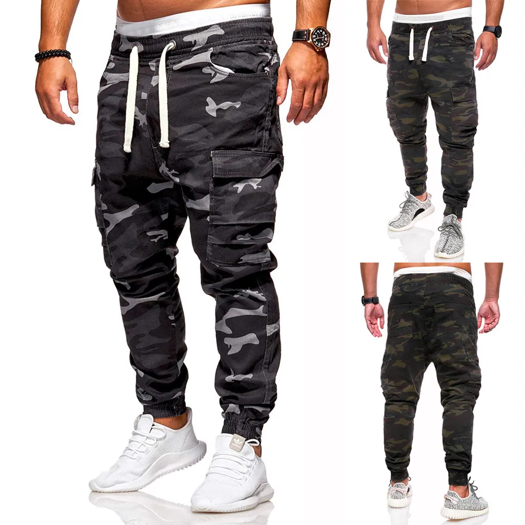 2019 New Joggers Men Hot Sale Casual Men's Fashion Loose Handsome PocketJeans Pants Tooling Camouflage Pants M-4XL hot sales
2019 New Joggers Men Hot Sale Casual Men's Fashion Loose Handsome PocketJeans Pants Tooling Camouflage Pants M-4XL hot sales