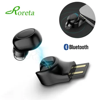 Roreta Mini Wireless Bluetooth Headset X11 Car Bluetooth earphone handsfree USB Magnetic Charging with mic Bluetooth Earbud 
Roreta Mini Wireless Bluetooth Headset X11 Car Bluetooth earphone handsfree USB Magnetic Charging with mic Bluetooth Earbud