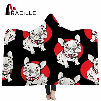 Miracille Hippie Pug Dog Hooded blanket Cartoon Pet Bulldog Duvet Cover Set for Kids Winter Warm Black and Red Home Textiles
Miracille Hippie Pug Dog Hooded blanket Cartoon Pet Bulldog Duvet Cover Set for Kids Winter Warm Black and Red Home Textiles