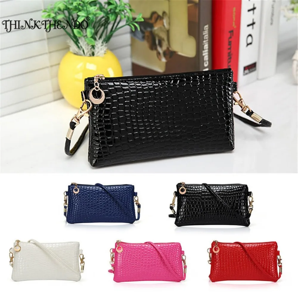 THINKTHENDO 2017 Fashion Alligator Messenger Bags Famous Brands Luxury Handbags Women Bags Designer Crossbody Bags 5 Colors
THINKTHENDO 2017 Fashion Alligator Messenger Bags Famous Brands Luxury Handbags Women Bags Designer Crossbody Bags 5 Colors
