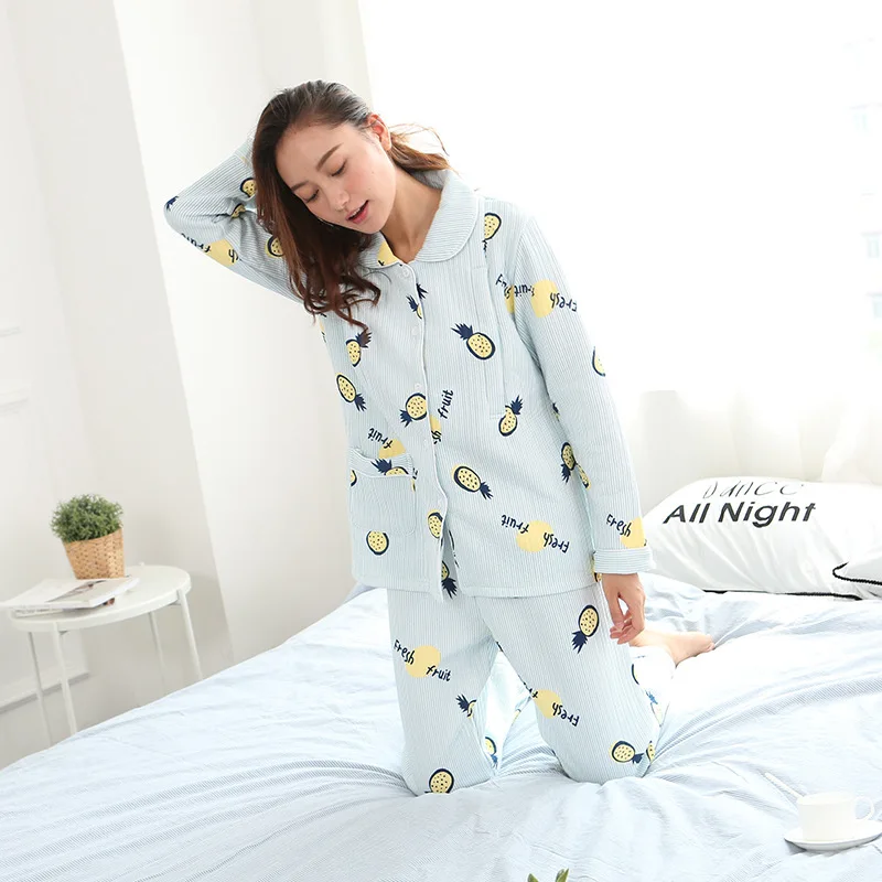 2pcs Set Cartoon Print Cotton Maternity Nursing Nightwear Breastfeeding Pajamas for Pregnant Women Pregnancy Sleepwear
2pcs Set Cartoon Print Cotton Maternity Nursing Nightwear Breastfeeding Pajamas for Pregnant Women Pregnancy Sleepwear