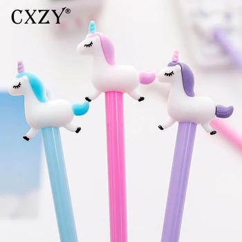 CXZY white Blue Unicorn gel pen 0.38 Black ink pen stationary kawaii cute korea japanese gift office school stationery 1Z840
CXZY white Blue Unicorn gel pen 0.38 Black ink pen stationary kawaii cute korea japanese gift office school stationery 1Z840
