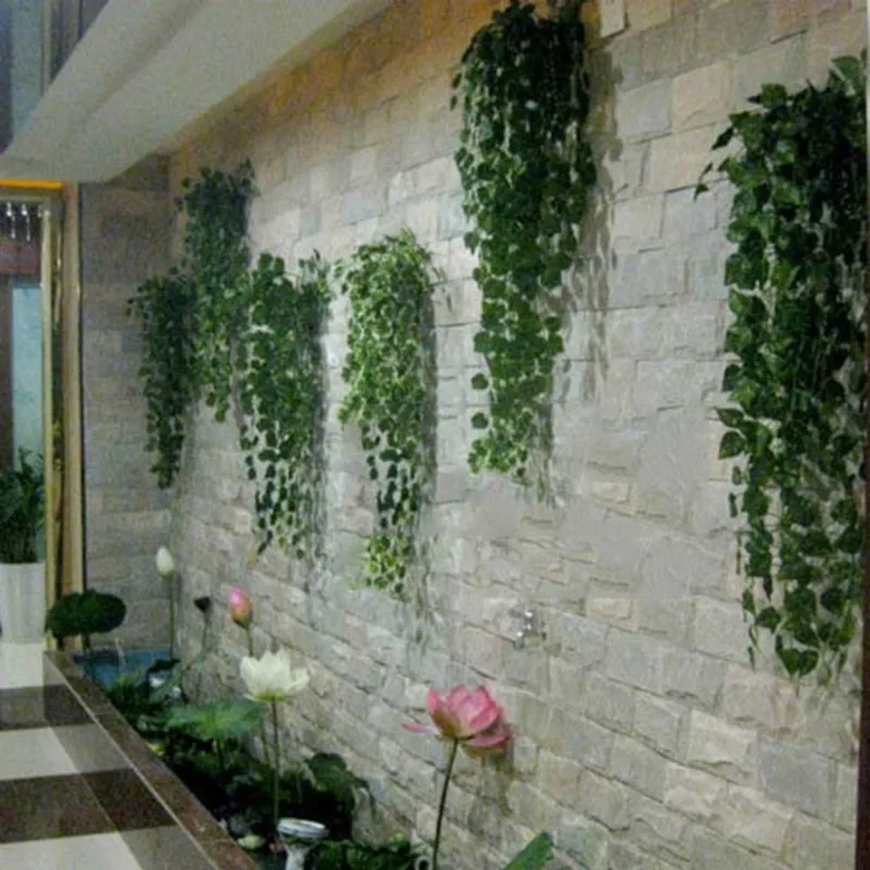 1Piece 2.4M Home Decor Artificial Ivy Leaf Garland Plants Vine Fake Foliage Flowers Creeper Green Ivy Wreath
1Piece 2.4M Home Decor Artificial Ivy Leaf Garland Plants Vine Fake Foliage Flowers Creeper Green Ivy Wreath