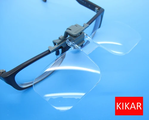KIKAR Clip-and-Flip Optical Magnifying Lens 2x Power +4.00 Diopters Magnifier Loupe Toy Handsfree Eyeglass Fly Fishing Tying Eye
KIKAR Clip-and-Flip Optical Magnifying Lens 2x Power +4.00 Diopters Magnifier Loupe Toy Handsfree Eyeglass Fly Fishing Tying Eye