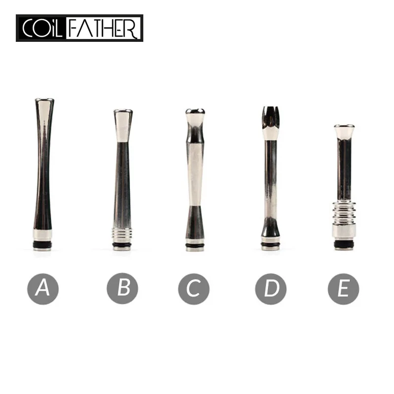 Coil Father 510 Long Drip Tip Electronic Cigarette Stainless Steel 510 Drip Tip Mouthpiece For eGo Melo 3 Ijust S Atomizer
Coil Father 510 Long Drip Tip Electronic Cigarette Stainless Steel 510 Drip Tip Mouthpiece For eGo Melo 3 Ijust S Atomizer