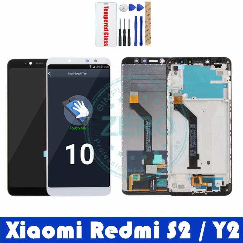 Xiaomi Redmi S2 Y2 LCD Display + Frame 10 Point Touch Panel Screen Redmi Y2 LCD Digitizer Replacement Repair Spare Parts Test
Xiaomi Redmi S2 Y2 LCD Display + Frame 10 Point Touch Panel Screen Redmi Y2 LCD Digitizer Replacement Repair Spare Parts Test