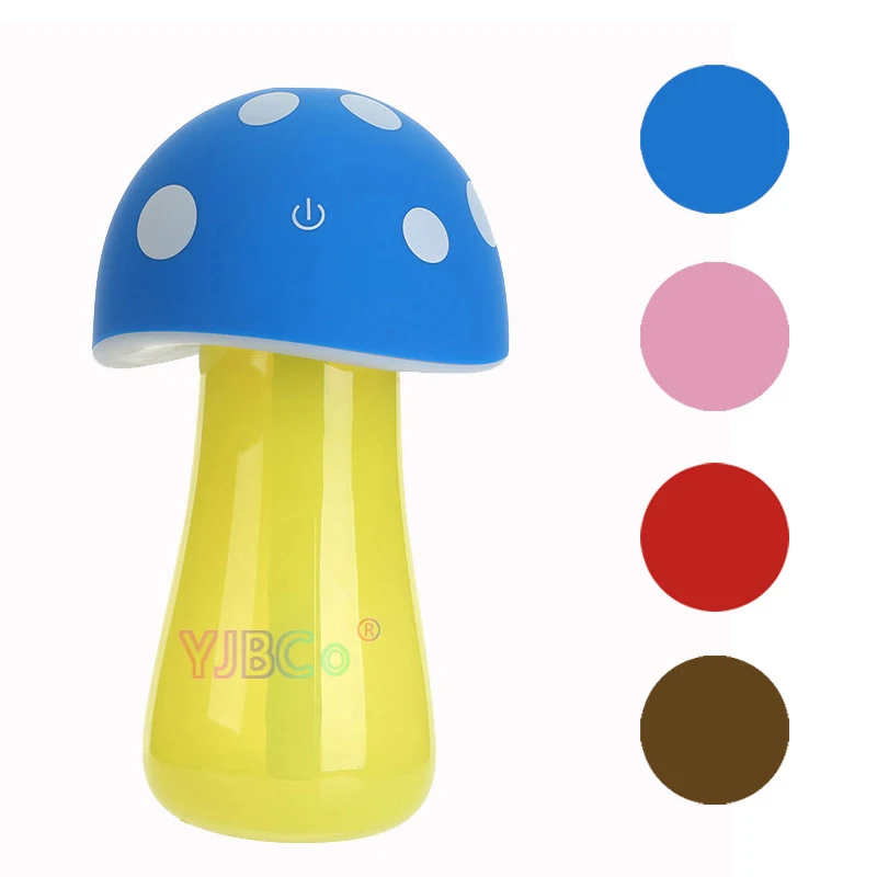 Cartoon Mushroom Lamp Humidifier USB Touch LED Night Lights Lighting Air Purifier for Car Bedroom Office Children's room
Cartoon Mushroom Lamp Humidifier USB Touch LED Night Lights Lighting Air Purifier for Car Bedroom Office Children's room