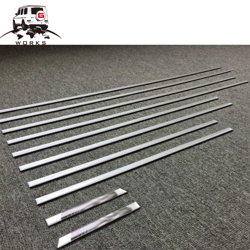Side Body Moulding Cover Trim for W463 g500 g63 g65 B800 B900 B950 side molding trim kit (10pcs)
Side Body Moulding Cover Trim for W463 g500 g63 g65 B800 B900 B950 side molding trim kit (10pcs)