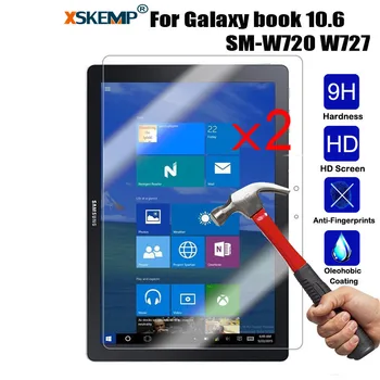 XSKEMP 2Pcs/Lot 9H Real Tempered Glass For Samsung Galaxy book 10.6 SM-W720 W727 Screen Protector Tablet Protective Film Guard 
XSKEMP 2Pcs/Lot 9H Real Tempered Glass For Samsung Galaxy book 10.6 SM-W720 W727 Screen Protector Tablet Protective Film Guard
