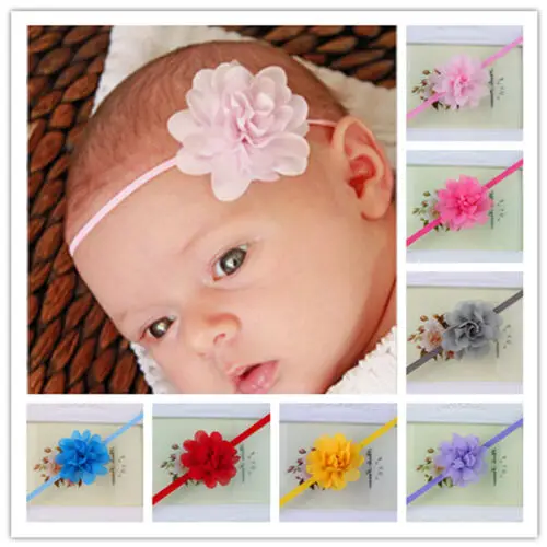 New Style 12pcs/lot Newborn Baby Girl's Summer Cute Chiffon Flower Toddler Elastic Headbands Hairband
New Style 12pcs/lot Newborn Baby Girl's Summer Cute Chiffon Flower Toddler Elastic Headbands Hairband
