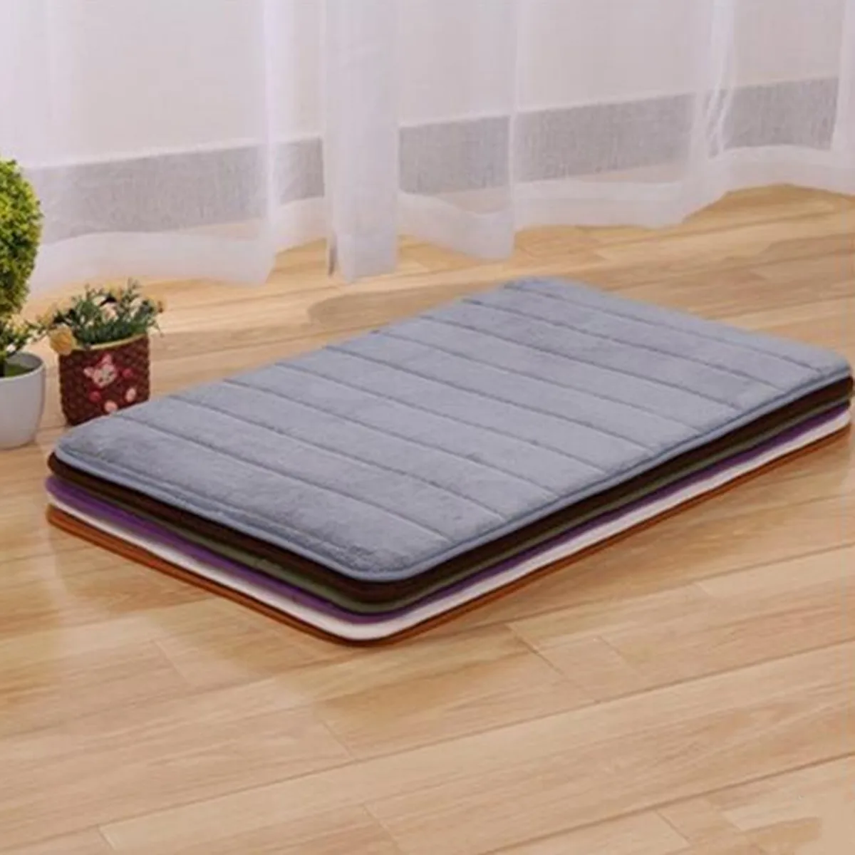 40x60cm Non Slip Bathroom Mat Memory Foam Coral Velvet Magnificent Coral Fleece Bath Mat Shower Carpet Kitchen Bedroom 11 Colors
40x60cm Non Slip Bathroom Mat Memory Foam Coral Velvet Magnificent Coral Fleece Bath Mat Shower Carpet Kitchen Bedroom 11 Colors