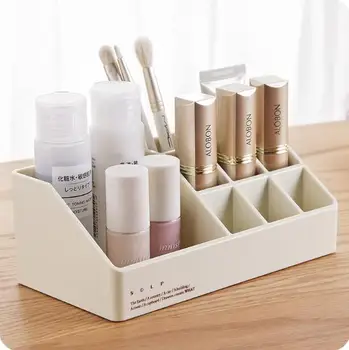 Simple Plastic Multi-grid Cosmetics Organizer Dresser Lipstick Skin Care Products Sorting Storage Box
Simple Plastic Multi-grid Cosmetics Organizer Dresser Lipstick Skin Care Products Sorting Storage Box