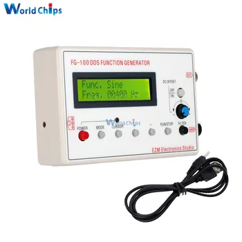 1HZ-500KHZ DDS Functional Signal Generator Sine Triangle Square Frequency Sawtooth Wave Waveform 1602 LCD Display
1HZ-500KHZ DDS Functional Signal Generator Sine Triangle Square Frequency Sawtooth Wave Waveform 1602 LCD Display