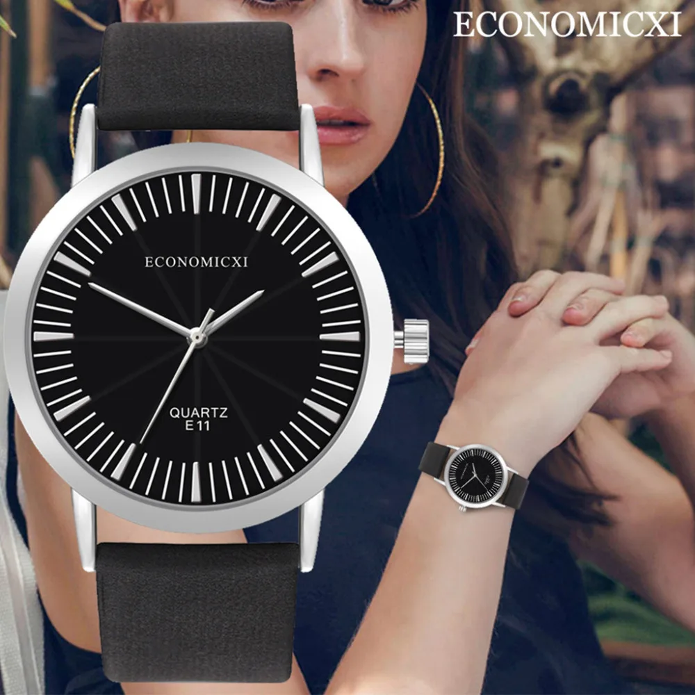 2019 Hot Sale Leather Strap Sleek Minimalist Dial Round Belt Women's Watch Clock Jewelry Gift Dress reloj mujer montre femme *Q
2019 Hot Sale Leather Strap Sleek Minimalist Dial Round Belt Women's Watch Clock Jewelry Gift Dress reloj mujer montre femme *Q
