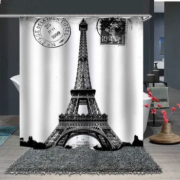 ISHOWTIENDA Popular Waterproof Bathtub Shower Curtain With 12 Hooks Printed Dust Slip Resistance Bathroom supplies 180x180cm
ISHOWTIENDA Popular Waterproof Bathtub Shower Curtain With 12 Hooks Printed Dust Slip Resistance Bathroom supplies 180x180cm
