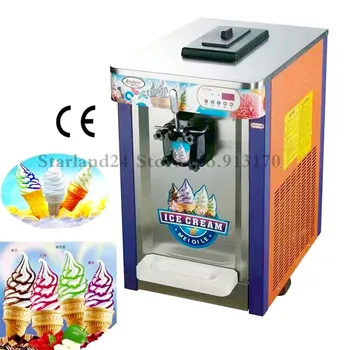 Soft Ice Cream Machine Single Flavor 220v Low Noise Desktop Ice Cream Maker LED Display
Soft Ice Cream Machine Single Flavor 220v Low Noise Desktop Ice Cream Maker LED Display