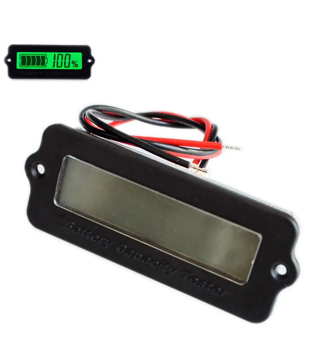 GREEN 12V LY6W Lead Acid Battery Capacity Indicator LCD Digit Display Meter Lithium Battery Power Detector Tester Voltmeter
GREEN 12V LY6W Lead Acid Battery Capacity Indicator LCD Digit Display Meter Lithium Battery Power Detector Tester Voltmeter