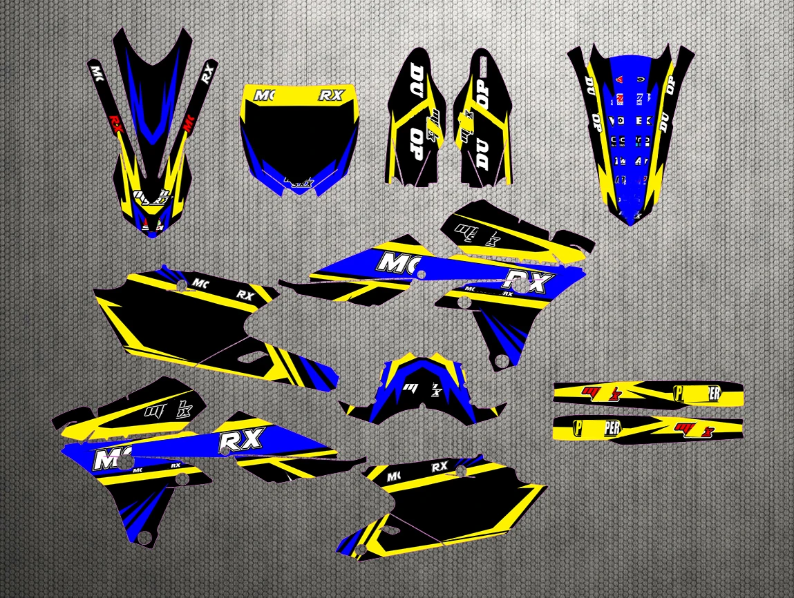 Free Customized Motorcycle Graphics Stickers Kit Decal For Yamaha YZF 250 YZ250F14-18 / YZ250FX 15-18 / YZ450F YZF450 2014-2017
Free Customized Motorcycle Graphics Stickers Kit Decal For Yamaha YZF 250 YZ250F14-18 / YZ250FX 15-18 / YZ450F YZF450 2014-2017