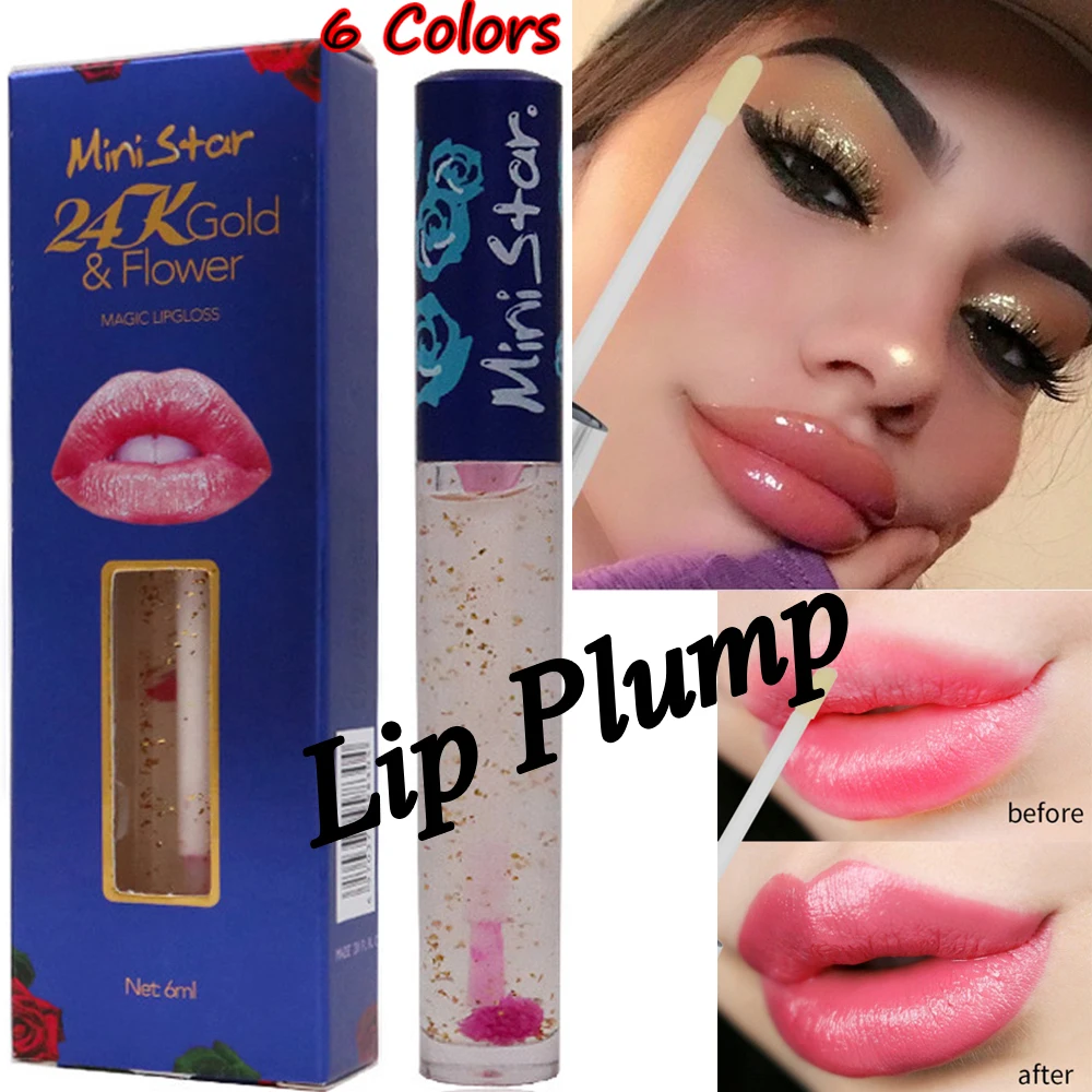 Sexy Big Lips Pump Moisturizer Plumper Lip Gloss Long Lasting Transparent Waterproof Volume Lip Clear Lipgloss 6 Colors
Sexy Big Lips Pump Moisturizer Plumper Lip Gloss Long Lasting Transparent Waterproof Volume Lip Clear Lipgloss 6 Colors