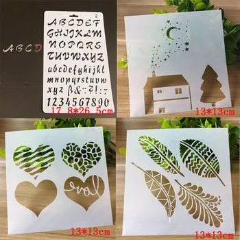 4pcs/set Bullet Journal Stencils DIY Moon House Letters Numbers For Wall Painting Scrapbooking Stamping Stamp Album Decorative
4pcs/set Bullet Journal Stencils DIY Moon House Letters Numbers For Wall Painting Scrapbooking Stamping Stamp Album Decorative
