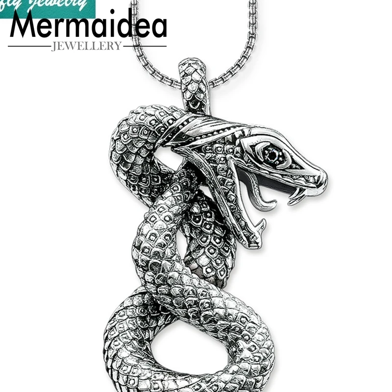 Necklace Retro Snake Pendant Trendy Style Rebel Punk Link Chain Fashion Jewelry Women Men Silver Plated Jewellery Gift
Necklace Retro Snake Pendant Trendy Style Rebel Punk Link Chain Fashion Jewelry Women Men Silver Plated Jewellery Gift