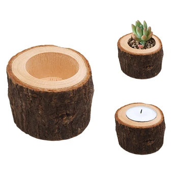 Wooden Bark Candle Stand Set Creative Wooden Bark Candlestick Indoor Flower Pot Home Decoration Ornament Middle Size
Wooden Bark Candle Stand Set Creative Wooden Bark Candlestick Indoor Flower Pot Home Decoration Ornament Middle Size