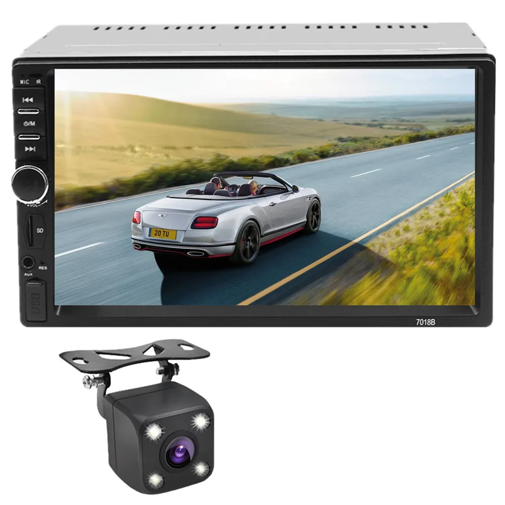 7 Inch 2 Din Car Radio Stereo Steering Wheel Control Mirror Link Bluetooth FM Car MP4 MP5 Video Player Rear Camera Optional
7 Inch 2 Din Car Radio Stereo Steering Wheel Control Mirror Link Bluetooth FM Car MP4 MP5 Video Player Rear Camera Optional