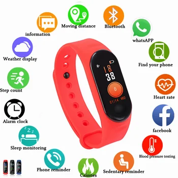 Smart Bracelet Wristband Women Men Pedometer Clock Blood Pressure Oxygen Heart Rate ECG Sports Electronic Health Monitor Watch 
Smart Bracelet Wristband Women Men Pedometer Clock Blood Pressure Oxygen Heart Rate ECG Sports Electronic Health Monitor Watch