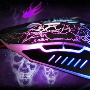 Cool 4000 DPI Mice 6 LED Buttons Wired USB Optical Gaming Mouse For Pro Gam 
Cool 4000 DPI Mice 6 LED Buttons Wired USB Optical Gaming Mouse For Pro Gam