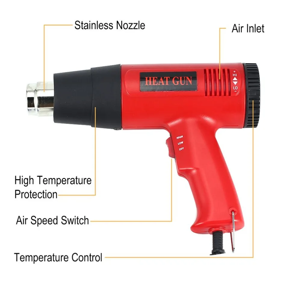 Hot air gun paint stripper