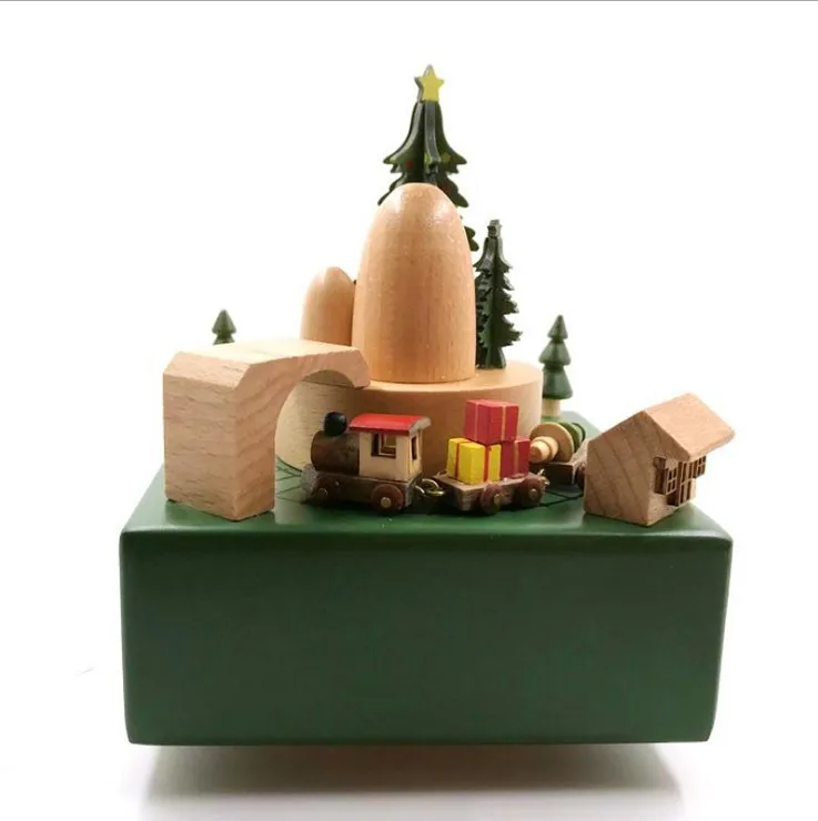 Christmas Tee Rotating Wooden Clockwork Square Base Music Box Imported Movement Home Furnishings Crafts Birthday Gift
Christmas Tee Rotating Wooden Clockwork Square Base Music Box Imported Movement Home Furnishings Crafts Birthday Gift
