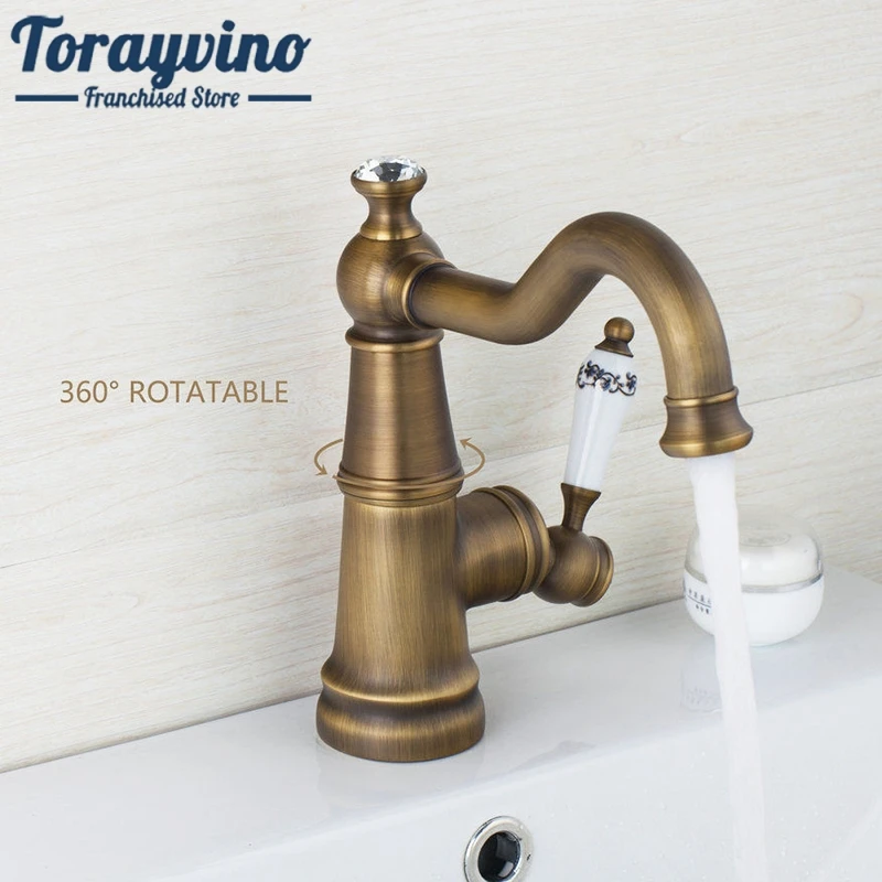 Torayvino короткий античный латунный поворотный 360 Поворотный потоковый носик крепление на раковину керамический смеситель с одной ручкой кран для кухни
Torayvino короткий античный латунный поворотный 360 Поворотный потоковый носик крепление на раковину керамический смеситель с одной ручкой кран для кухни