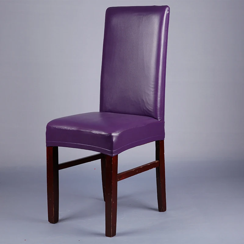 Waterproof PU Dining Chair Cover Stretch Chair Covers for Hotel Restaurant Computer Seat Cover Home Decor Housse De Chaises
Waterproof PU Dining Chair Cover Stretch Chair Covers for Hotel Restaurant Computer Seat Cover Home Decor Housse De Chaises