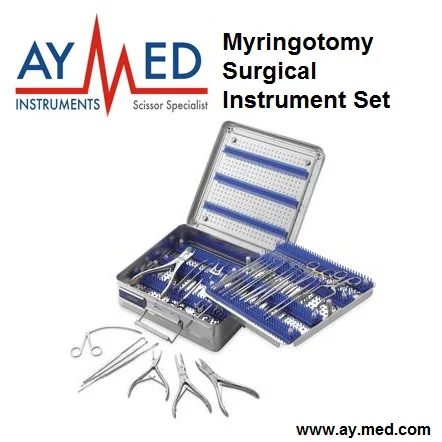Premium Quality Myringotomy Surgical Instrument Set - Surgical Surgery Scissors
Premium Quality Myringotomy Surgical Instrument Set - Surgical Surgery Scissors